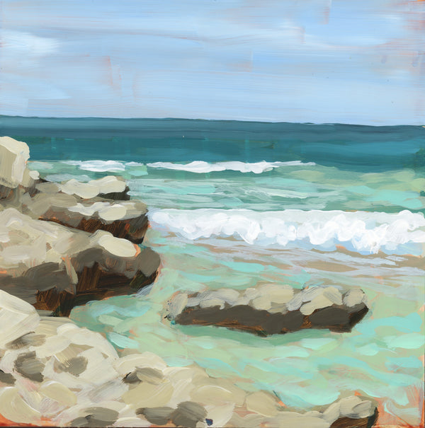 8x8x1.5 - Rocky Shoreline